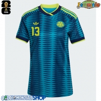 Maglie da calcio Colombia Yerry Mina #13 Seconda Maglia Femminile Mondiali 2026  Manica Corta
